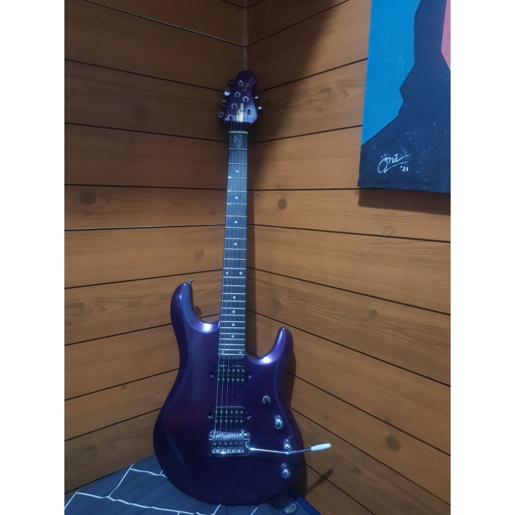 gitar elektrik ernieball JP6 musicman