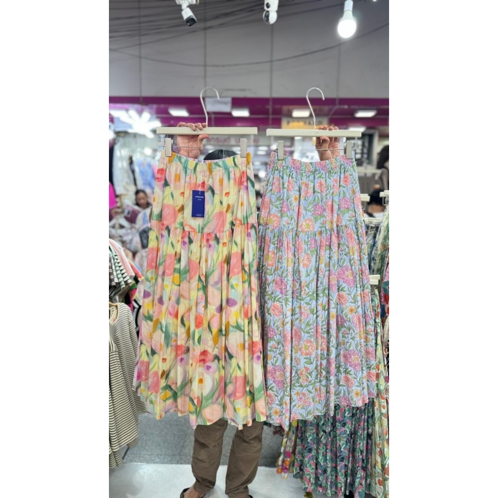 Rok Bangkok Motif Bunga