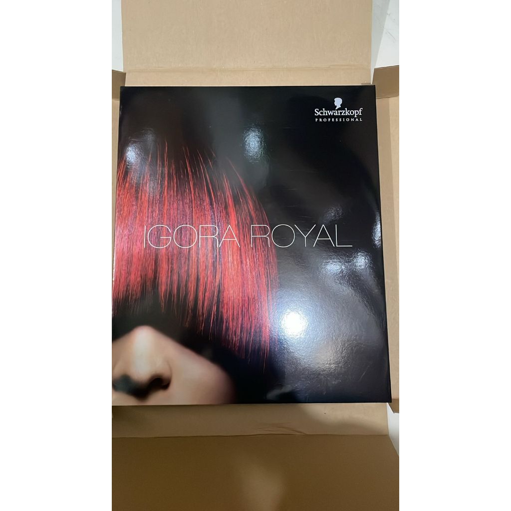 Buku Contoh Warna / Katalog Cat Pewarna Rambut IGORA ROYAL SCHWARZKOPF
