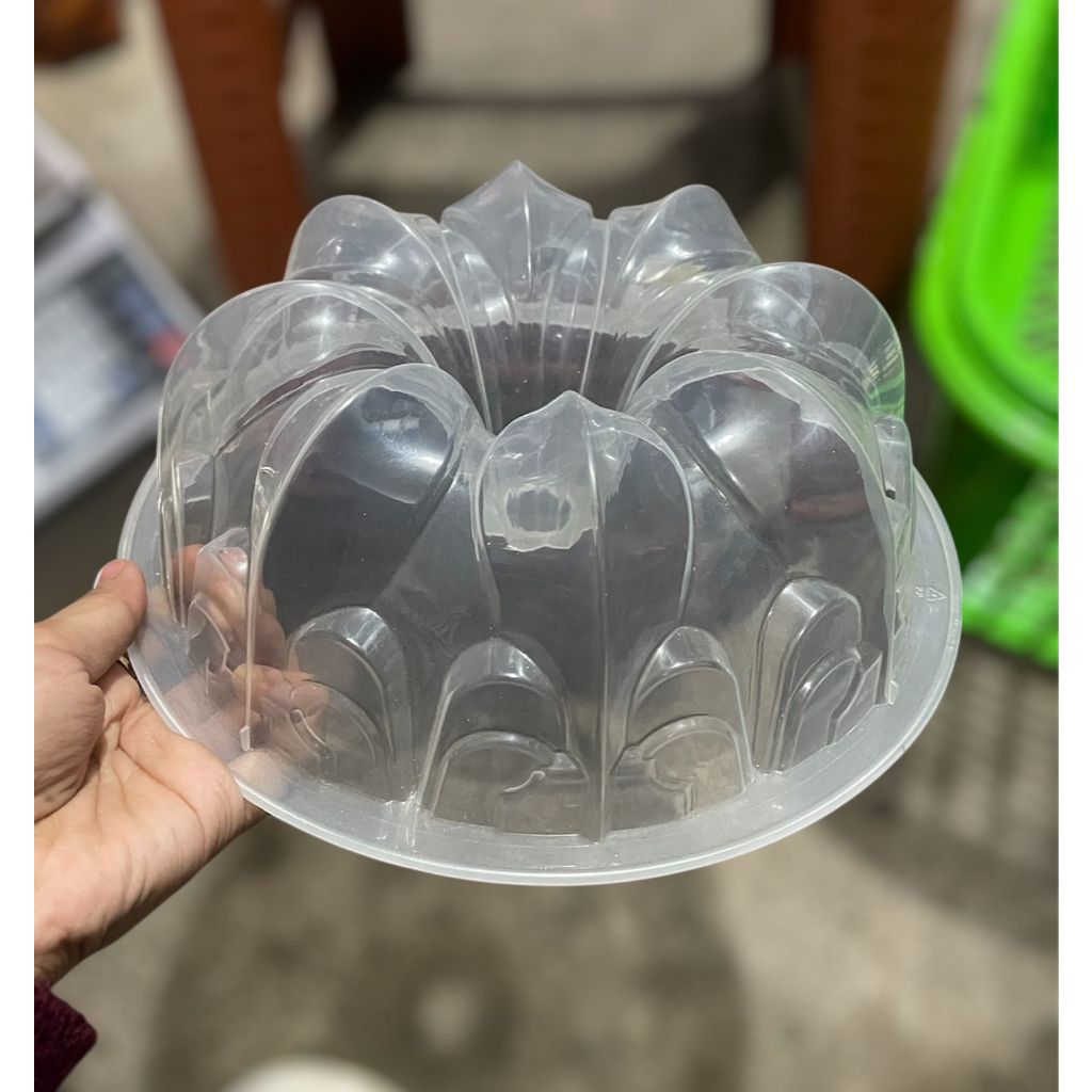 CETAKAN AGAR / PUDING MAHKOTA & MAWAR / CETAKAN PUDING PLASTIK MAHKOTA & MAWAR - MURAH