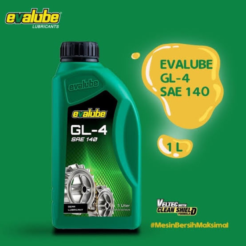 Oli Gardan Evalube GL4 SAE 140 | 1 Liter