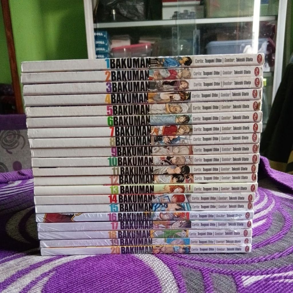 Komik Bakuman set vol 1-20 tamat