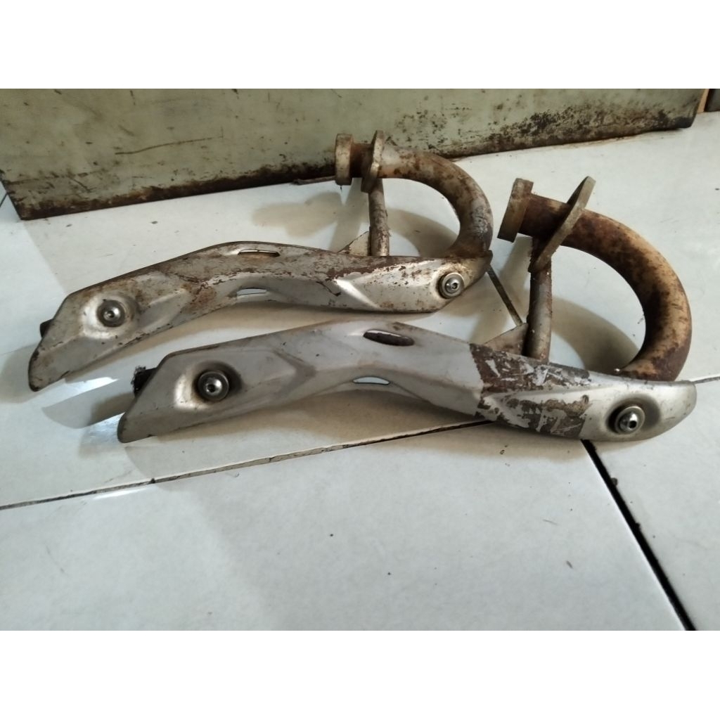 leher knalpot klx 150s dtracker original