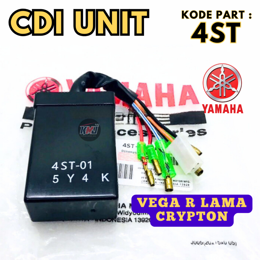 4ST-H5540-01 CDI Unit 4ST Vega R Lama Crypton Original Yamaha Kualitas