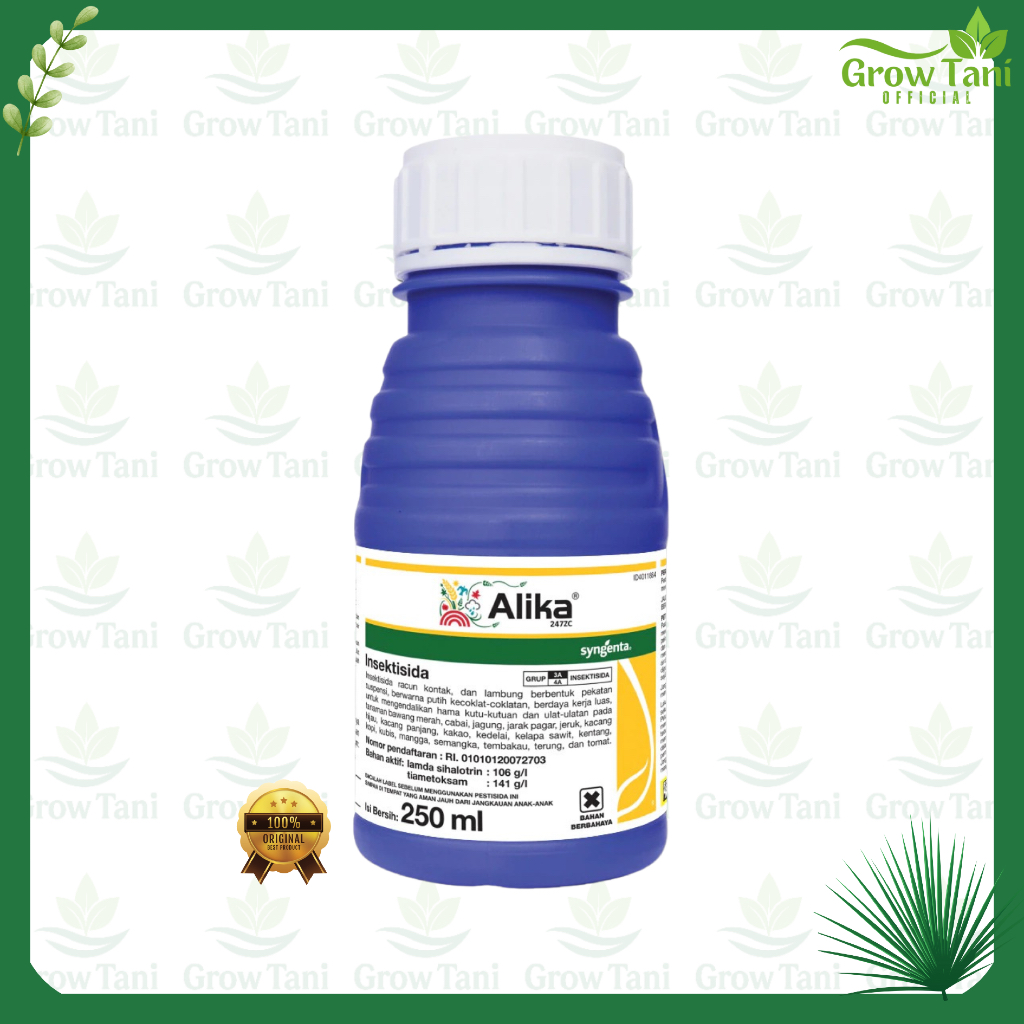 Alika Insektisida Alika 247 ZC Kemasan 250ml Original Pabrik Racun Kontak untuk Hama Kutu-kutuan dan