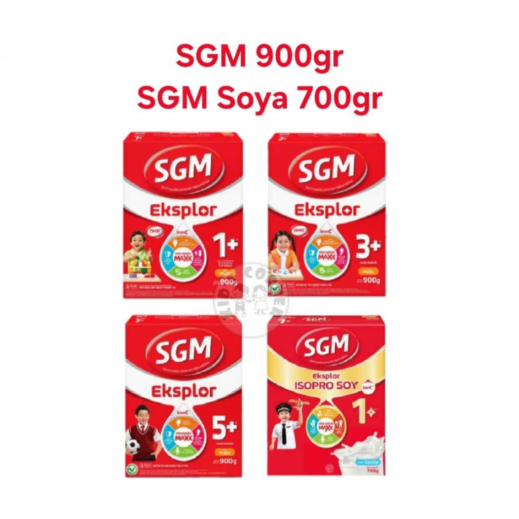 SGM 1+ 3+ 5+ 900gr / Soya 700gr Madu Vanila Susu Pertumbuhan