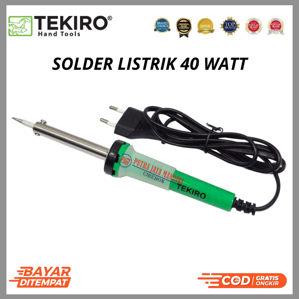 Tekiro Alat Solder Listrik 40 Watt Soldering Iron 100% Original