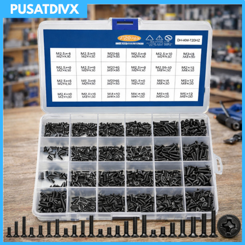 SANJI 720 PCS BAUT MSI ASUS ACER LENOVO DELL AXIOO CLEVO LAPTOP SCREWS NOTEBOOK