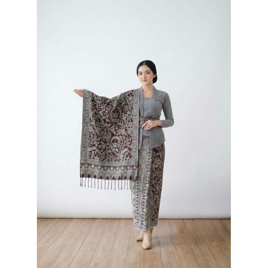 Selendang Sarung Set Kain Batik Premium Terbaru