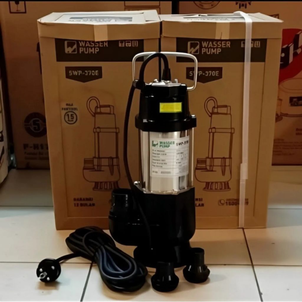 POMPA CELUP WASSER SWP-370E MANUAL POMPA AIR KOTOR