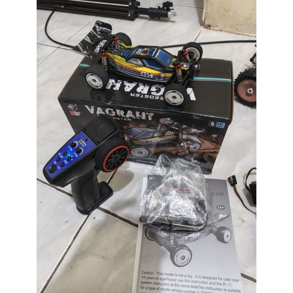 kit rc car buggy 2wd wltoys 244016 1/24 rtr