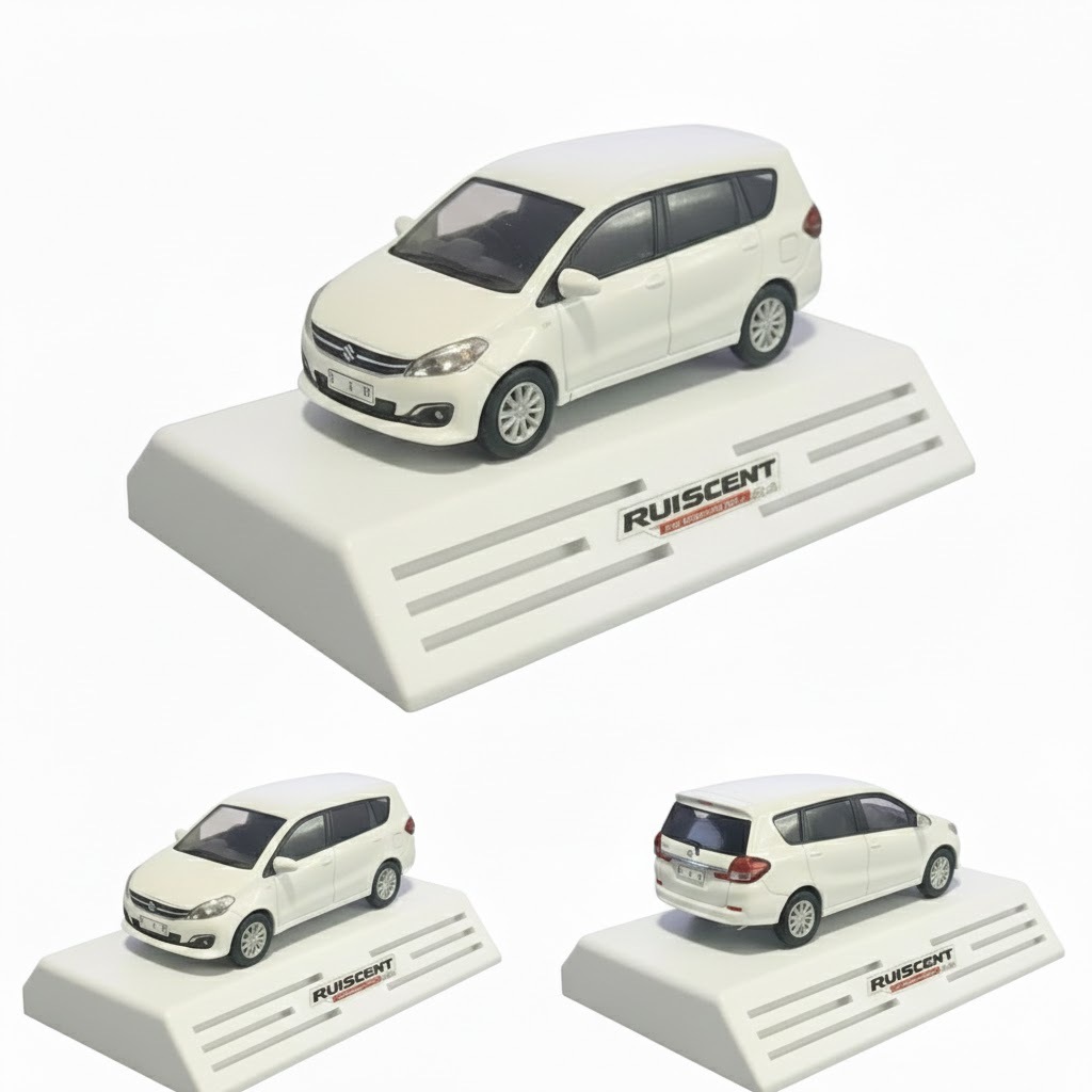 {Skala 1 : 45} Pajangan Interior Mobil Miniatur Suzuki Ertiga 2016
