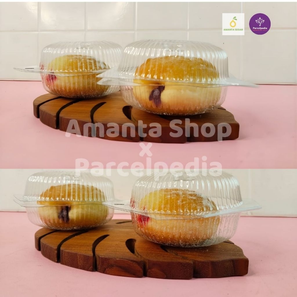 Donat Bomboloni Isi Selai Strawberry & Selai Cokelat – Super Empuk, Enak, Halal
