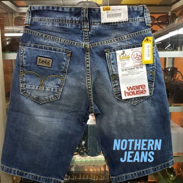 Celana Pendek Pria Lois / Celana Pria Pendek Jeans / Celana Lois Original / Celana Jeans Lois Pendek