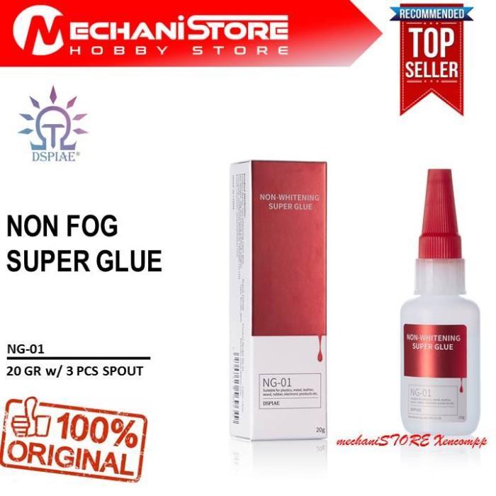 DSPIAE lem gundam NON WHITENING SUPER GLUE NG01 NG 01 NG-01 - NO FOGGING TOOLS GUNDAM MG HG