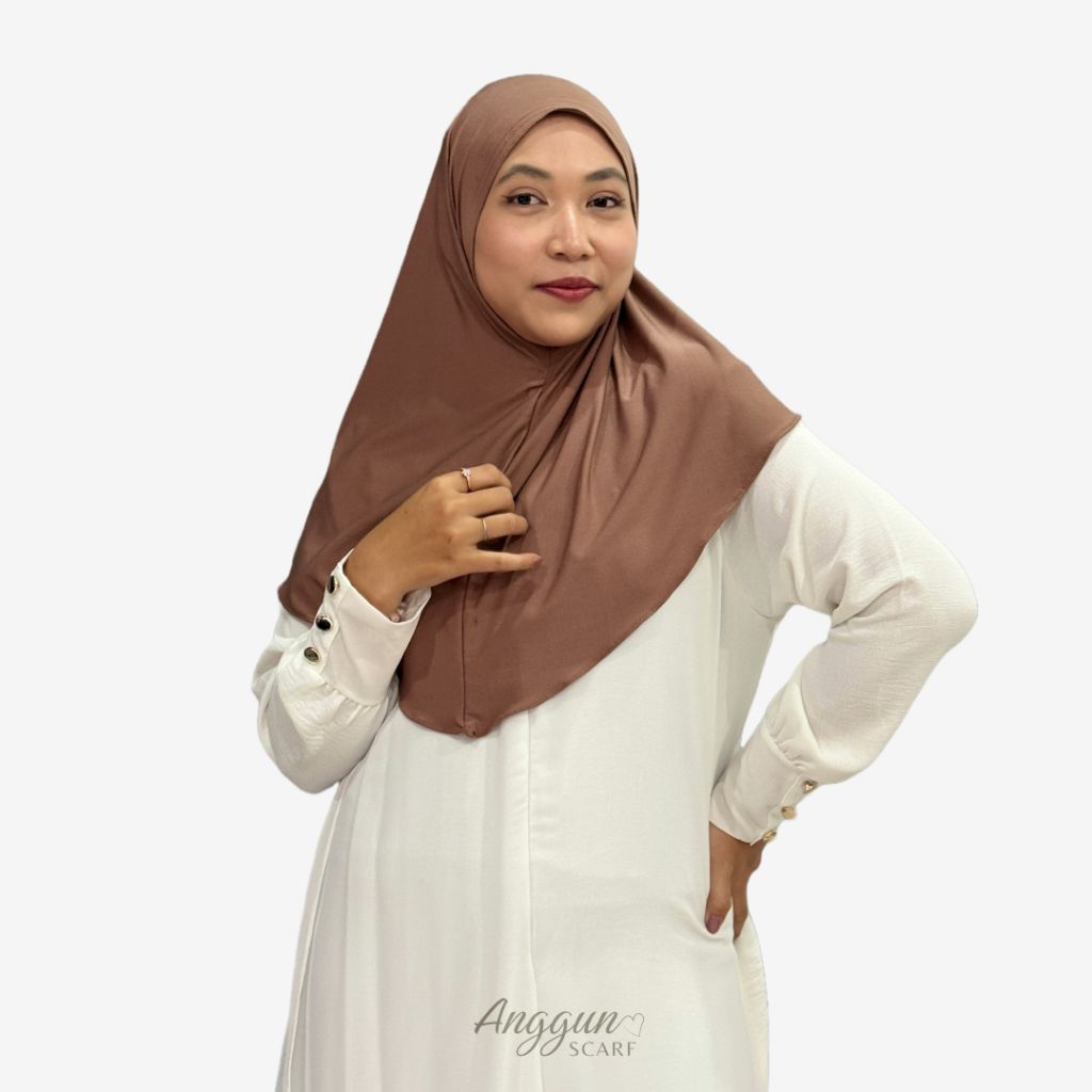 Anggun Hijab - Bergo Instan Tanpa Tali Size S