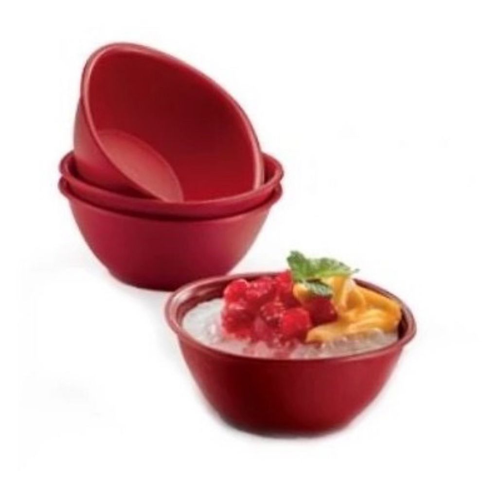 Tupperware Blossom Mangkuk Merah Kecil