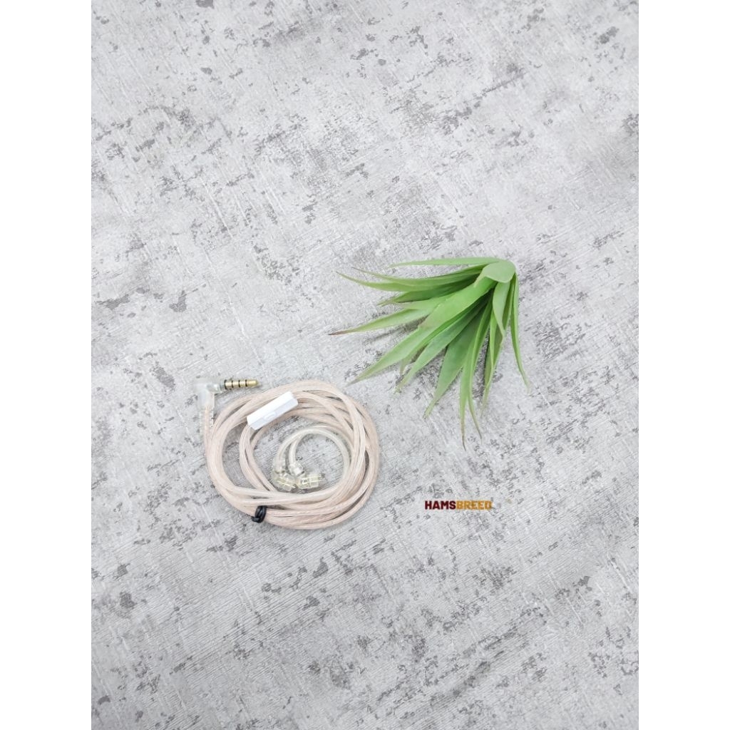 NEW QKZ Original Eaphone Flat Cable OFC Oxygen Free Copper Wire Kabel for QKZ AK6 Pro Max DMX KZ EDX