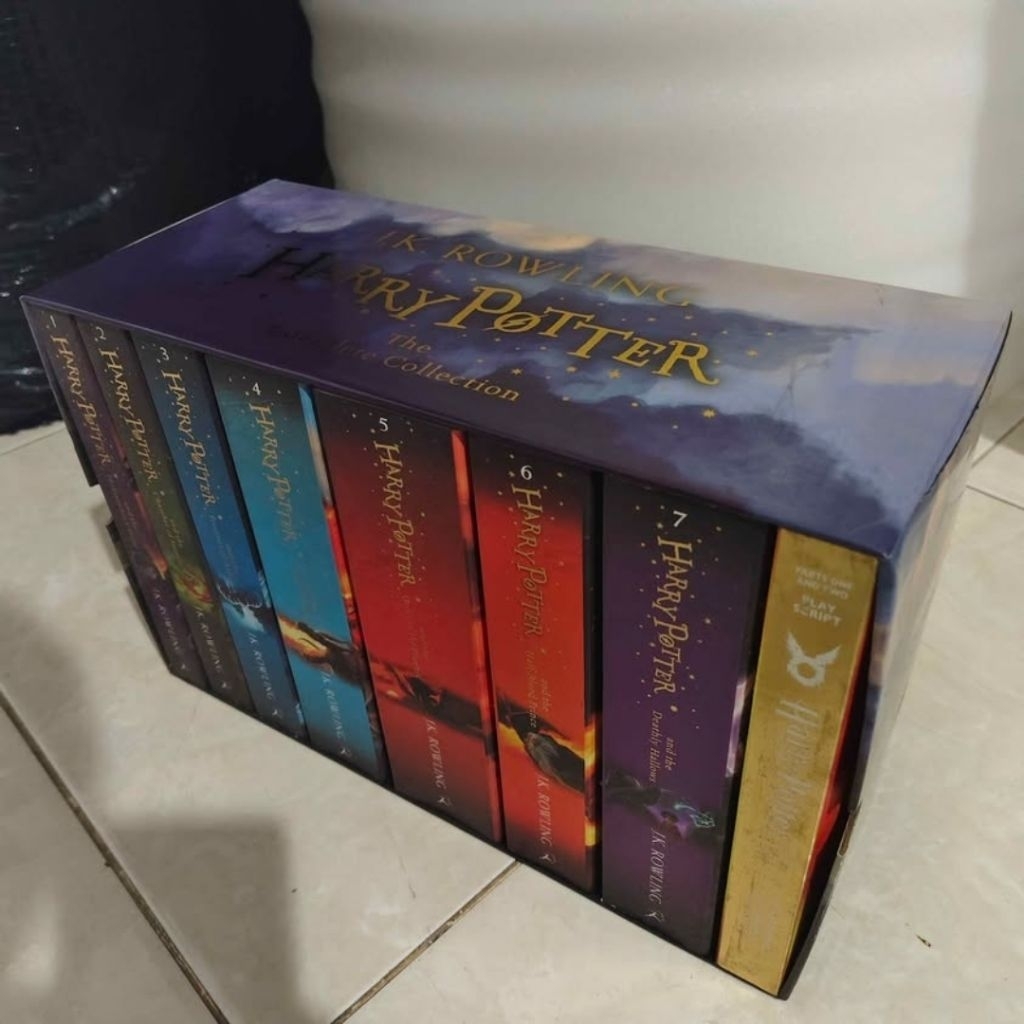 Buku Novel Harry Potter Original Box Set, Bahasa Inggris