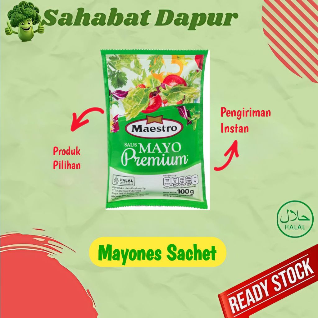 Maestro Mayones Sachet 100Ml
