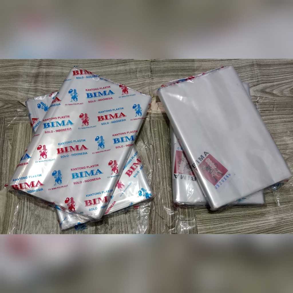 Plastik PP bening tebal 05 plastik keripik tebal / plastik kaku bening tebal / plastik makanan kerin