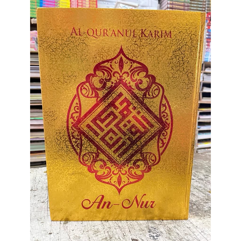 Al Quran emas jumbo A3 besar lansia