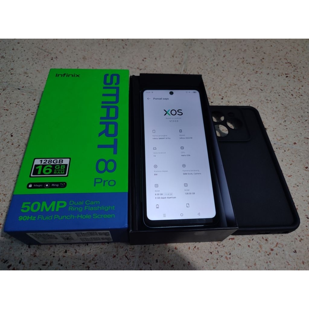 infinix smart 8 pro ram8/128gb