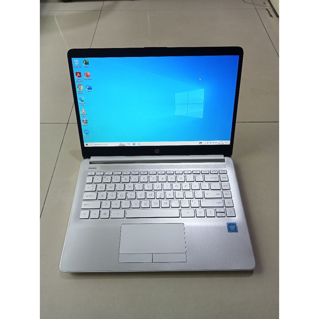 HP Laptop 14S Second RAM 8GB SSD 128 Keyboard Backlight Bezel Tipis Windows 10