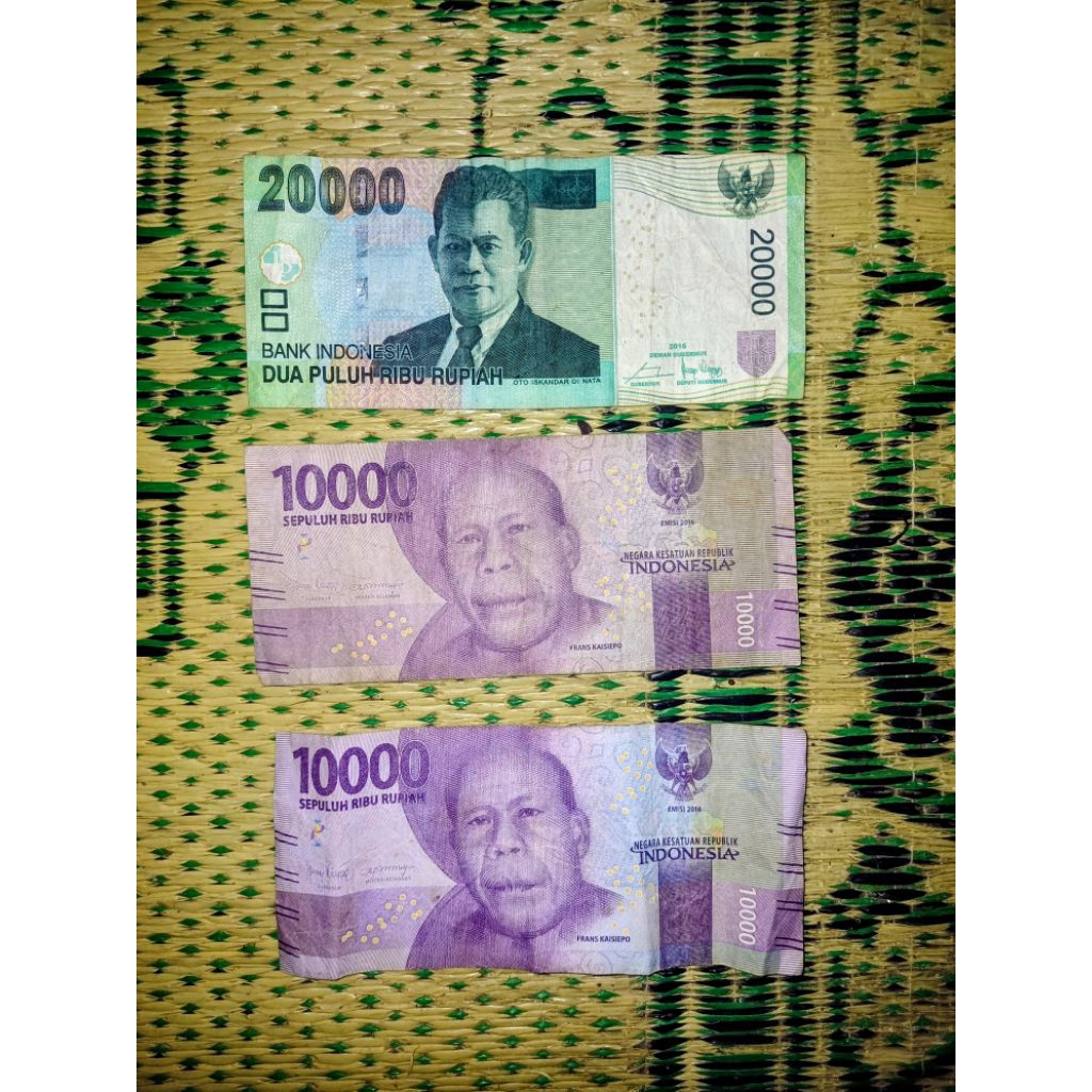 Uang Bibit 3 Lembar Ganjil Genap 786