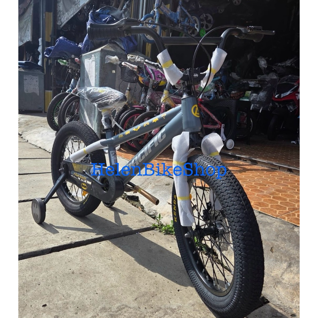 Sepeda bmx 18inch Batman Pacific Ban 3.0 Cakram (Instant kurir)