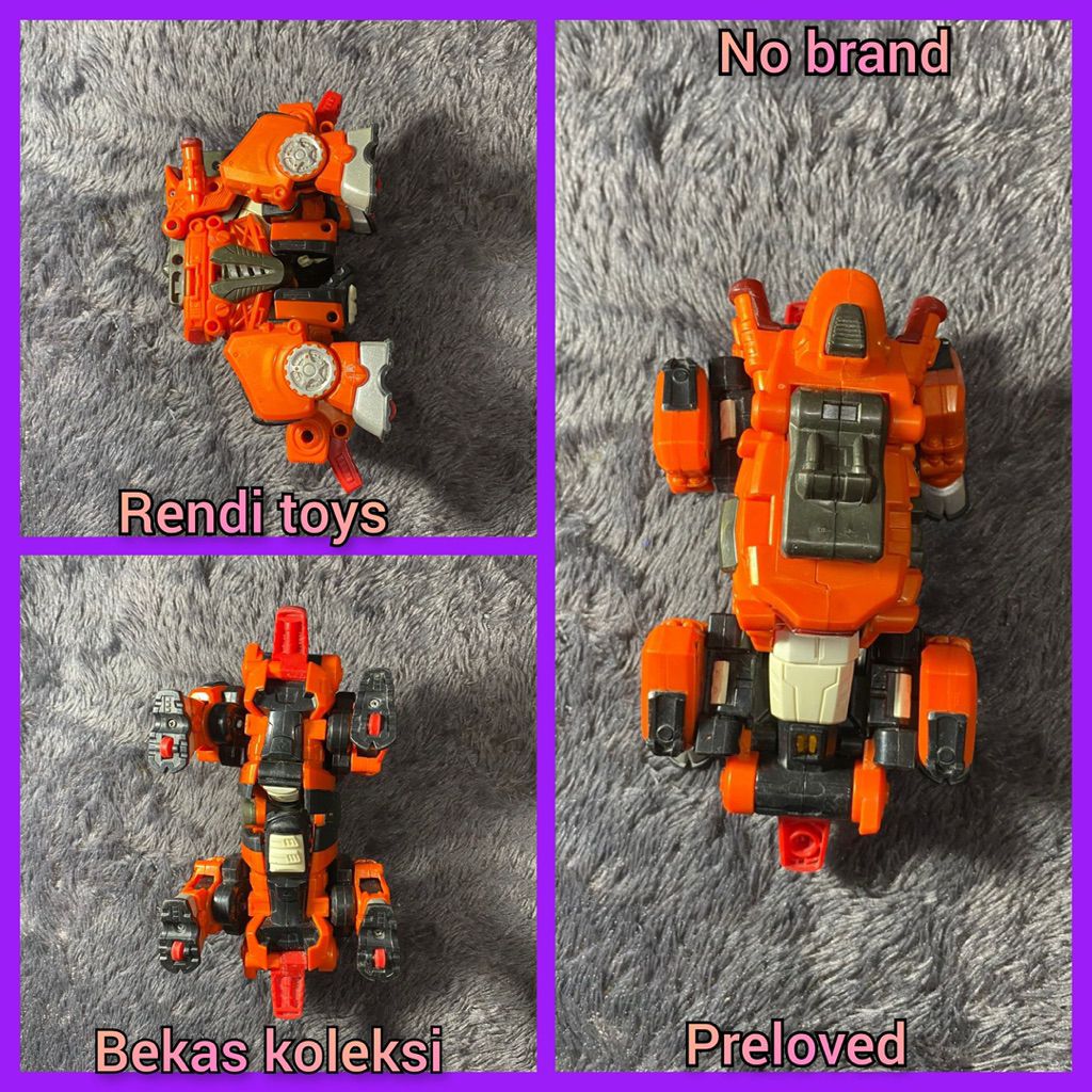 Junk Robot Metalions Taurus | Bekas Koleksi | Rendi Toys