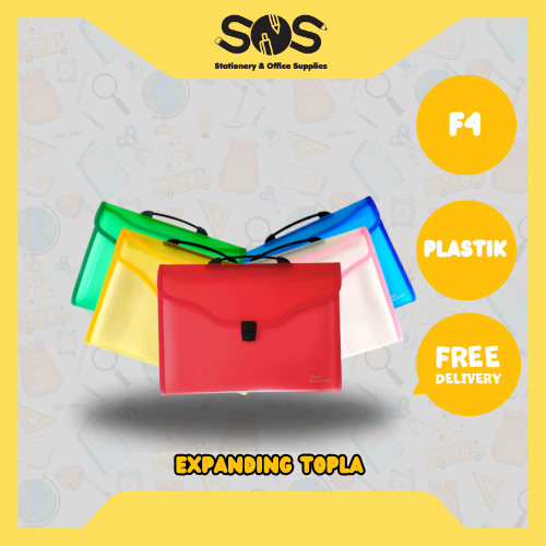 Topla Expanding File Plastik F4