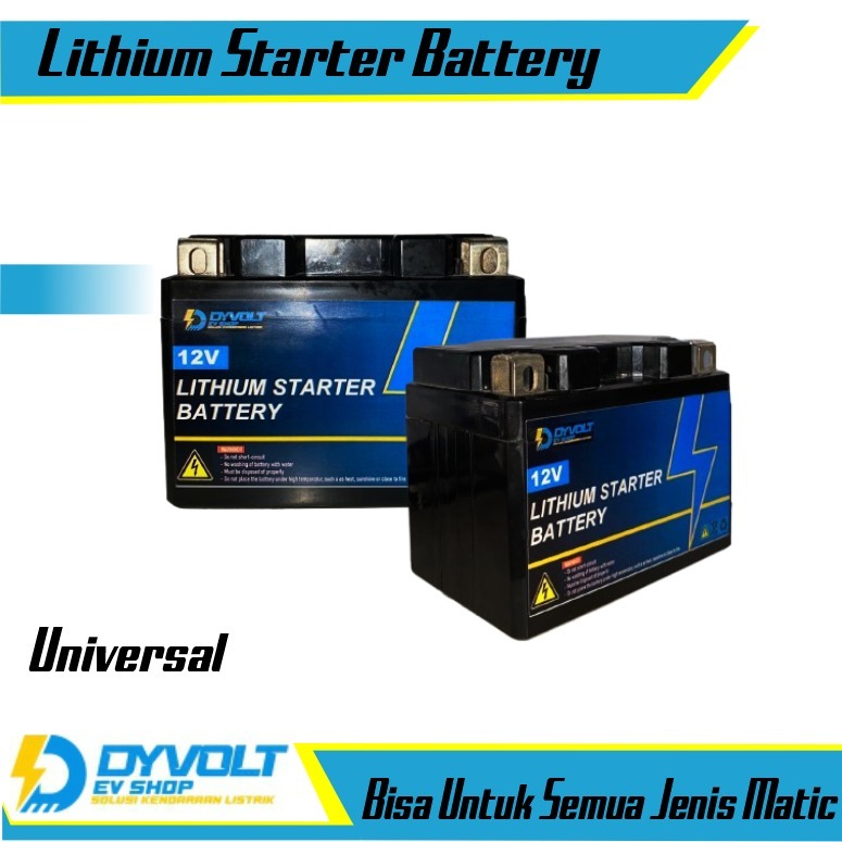 Lithium Starter Battery / accu / Aki ( 120cc )