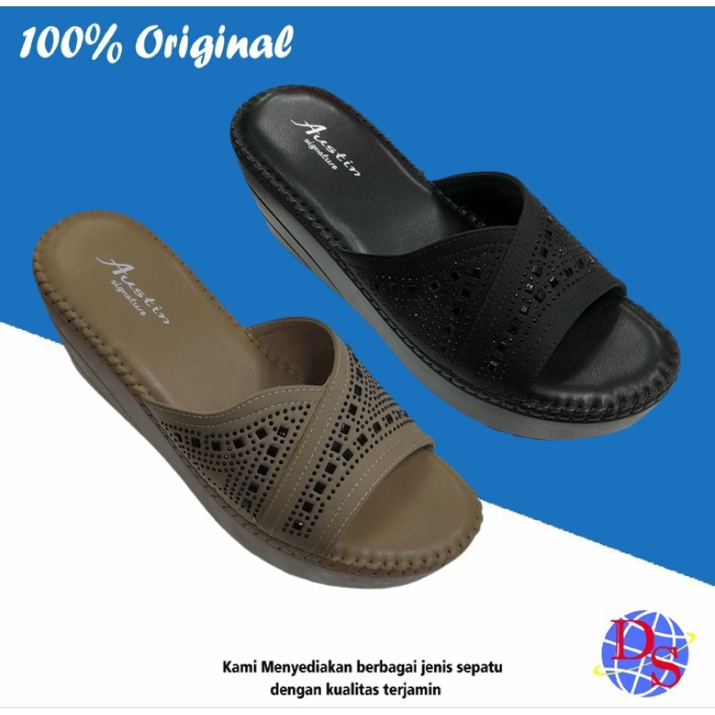 Sandal Wanita Wedges Austin s 1002 Sandal Wanita