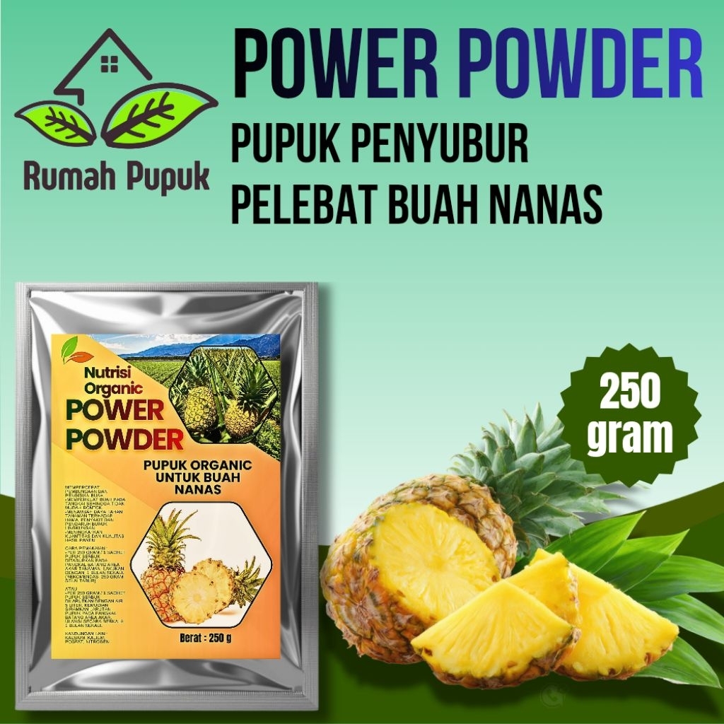 PUPUK  NUTRISI ORGANIK PERANGSANG BUAH NANAS