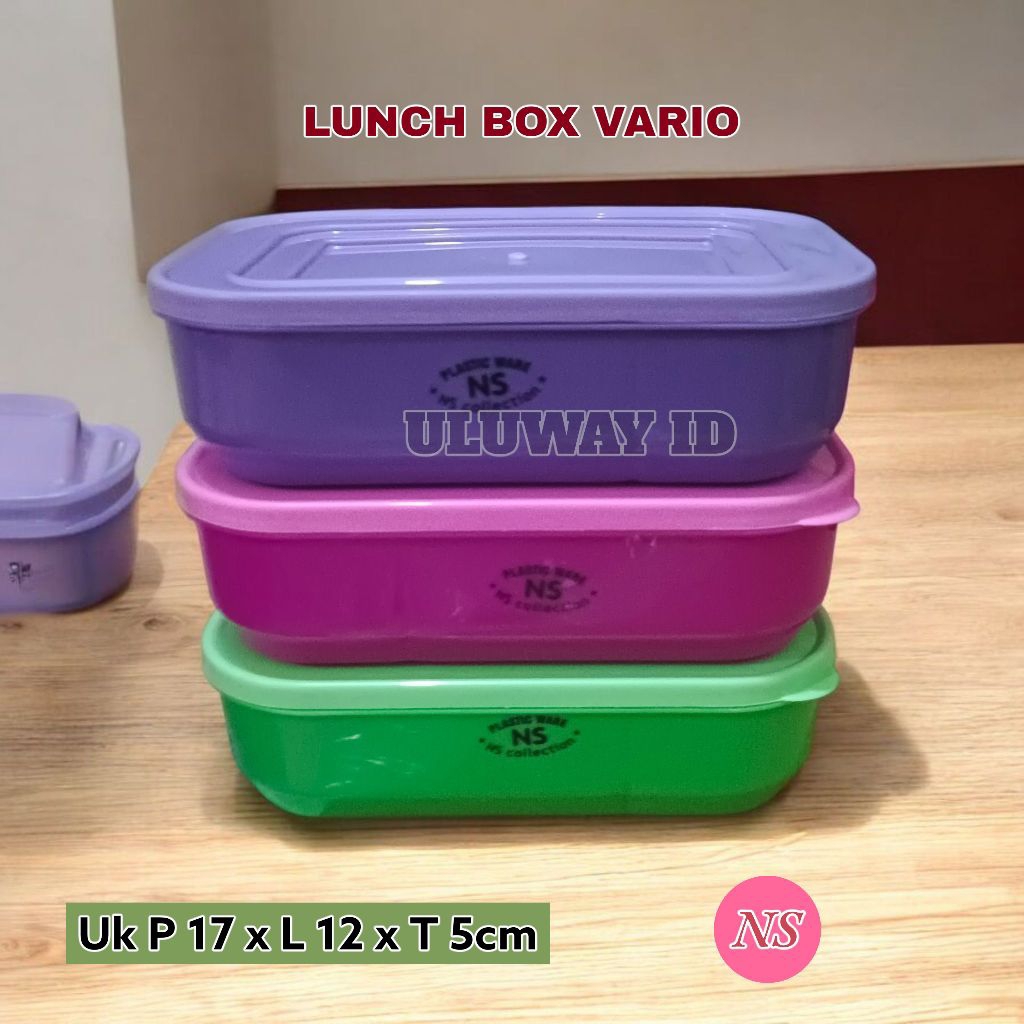 KOTAK MAKAN / KOTAK MAKAN WARNA / OMPRENG / KOTAK BEKAL / LUNCH BOX /  KOTAK BEKAL PLASTIK