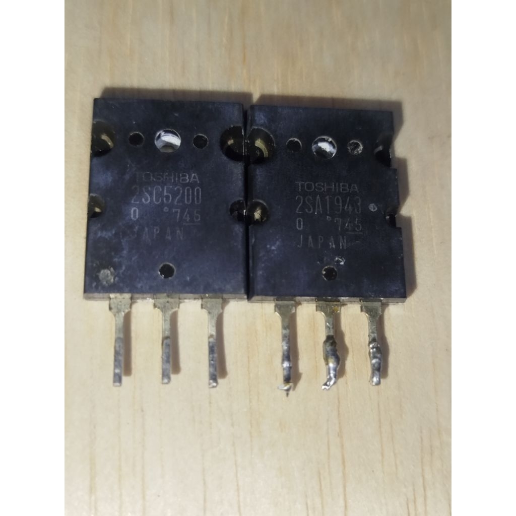 transistor audio original cabutan power built up
