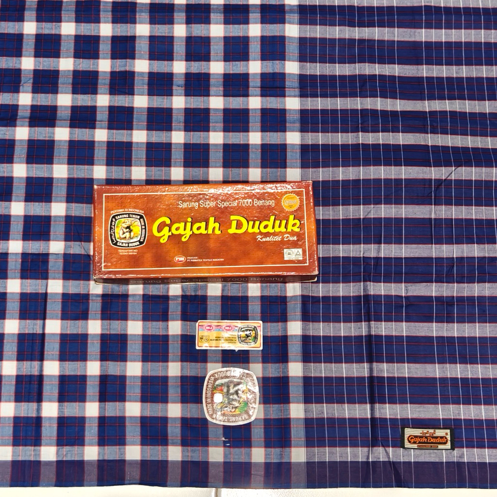 sarung gajah duduk varian 7000 benang sarung jadul (bukan sarung pl preloved)