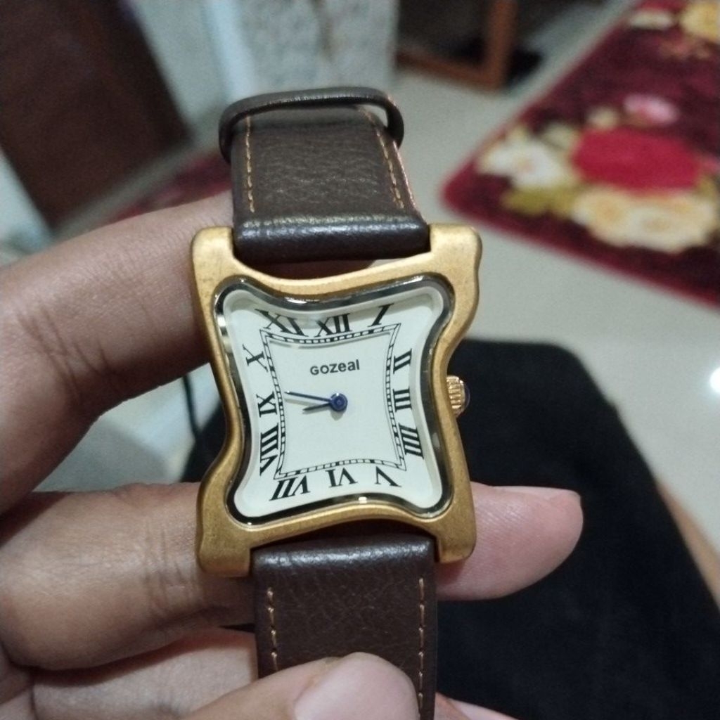 GOZEAL KLOX GOLD JAM TANGAN SECOND BEKAS MULUS