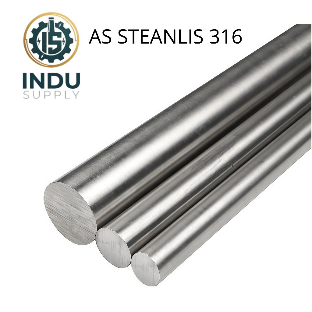 AS STAINLESS 316 - 8INCH - PER 1CM - SS 316