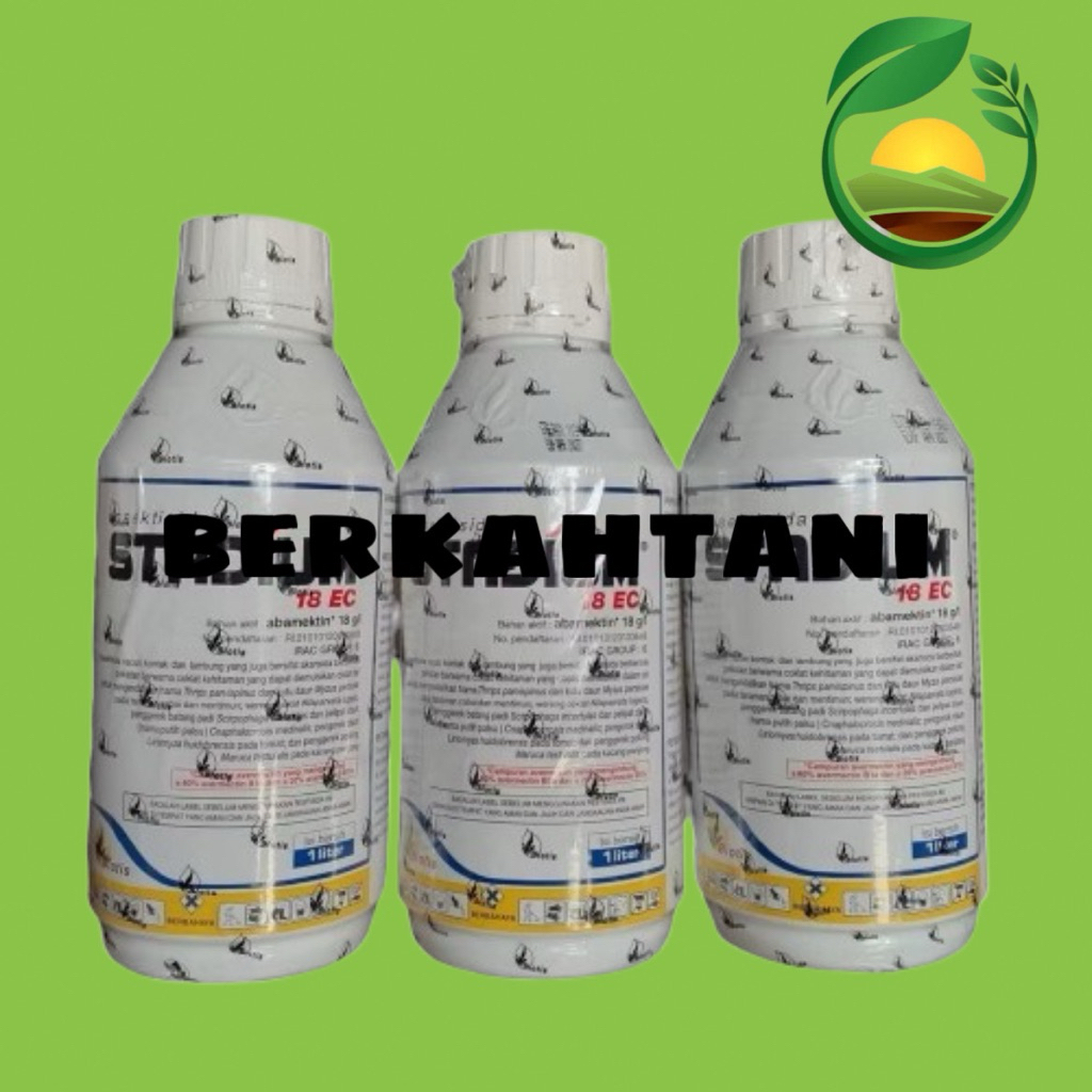 Stadium 1 Liter 18EC Insektisida Abamectin 18g/l Sundep Slendep Wereng Biotis Abacel Demolish