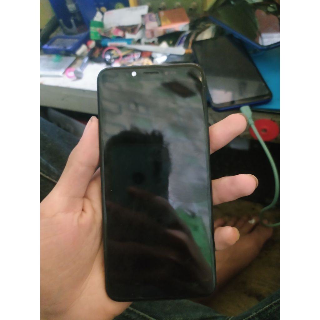 LCD Advan G2 Plus Original Cabutan Second