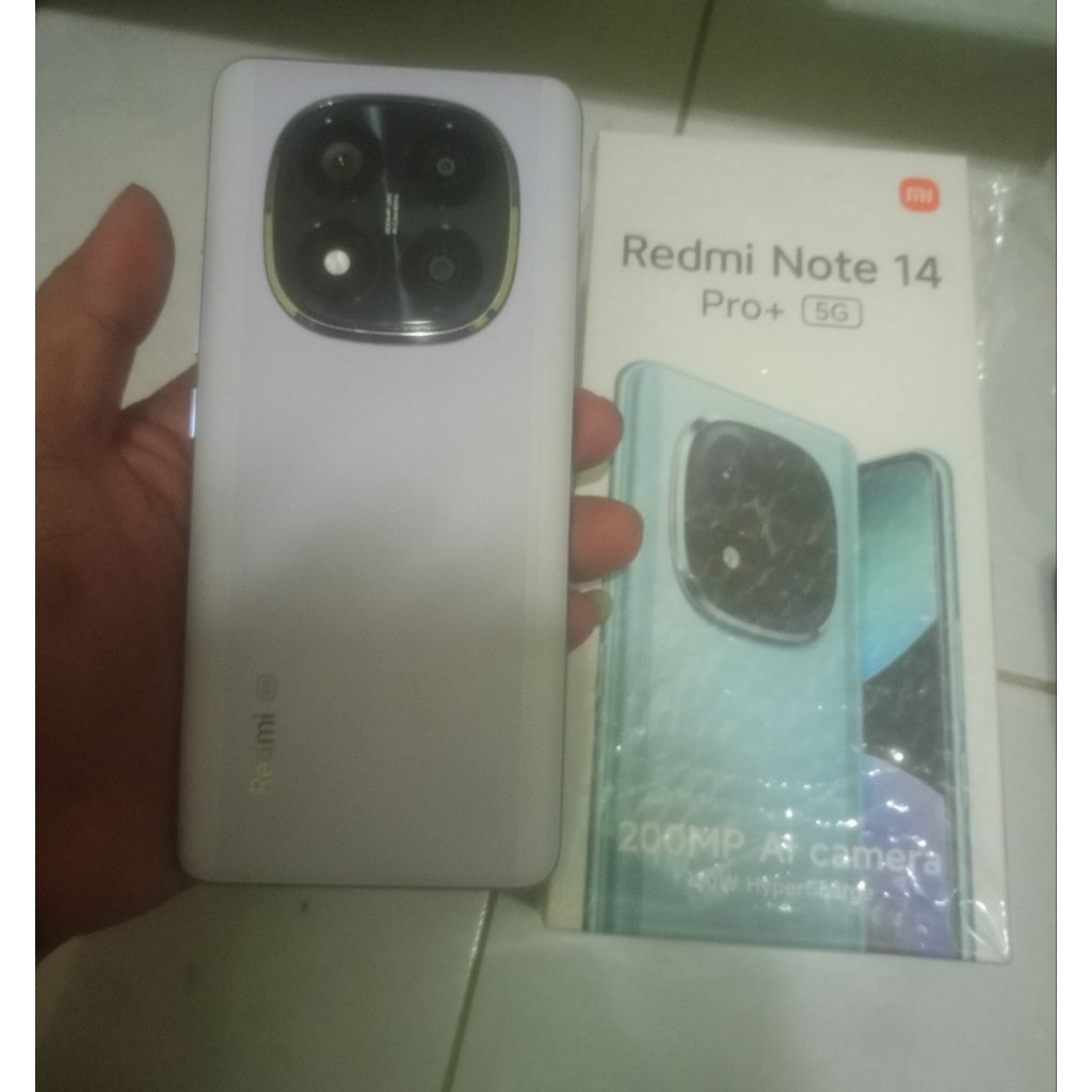 redmi note 14 pro plus 5G second fullset