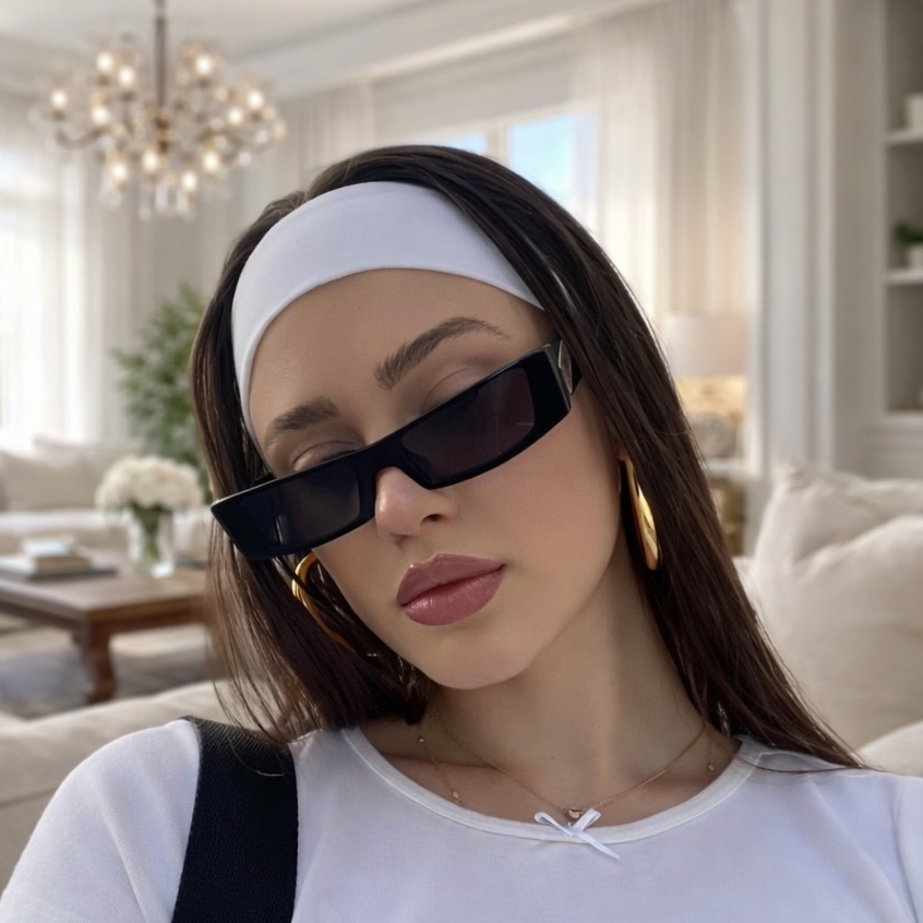 Bandana Headband Wanita Korea Headband Sport Super Premium Bandana Wanita Elastis