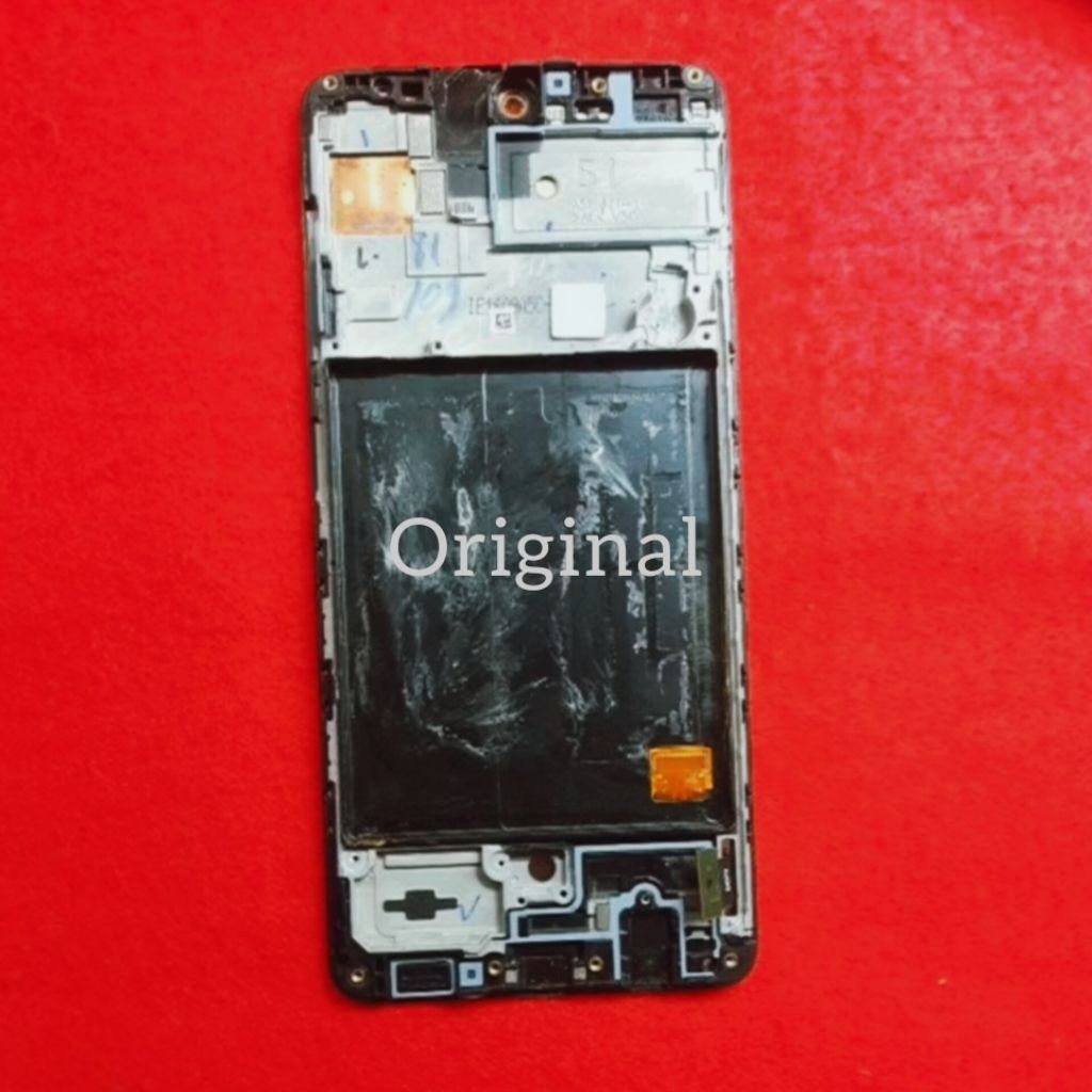 Lcd+frame Samsung A51 SM-A515F original cabutan tested