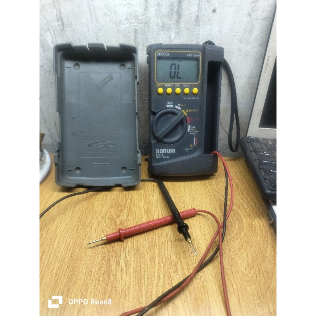 multitester digital merek sanwa ori japan seken bekas