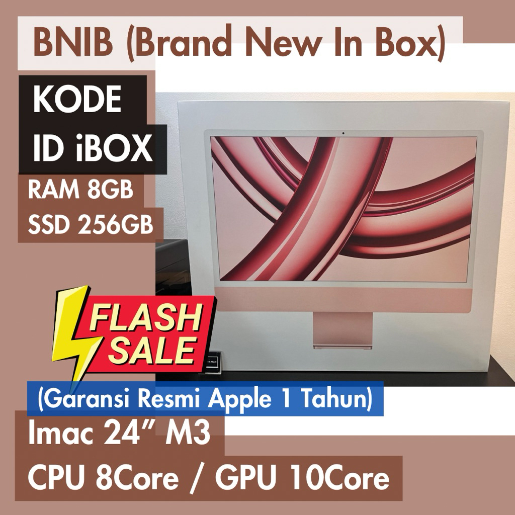 Imac retina M3 M4 16GB 32GB 64GB 128GB 256GB 512GB 1TB 2TB