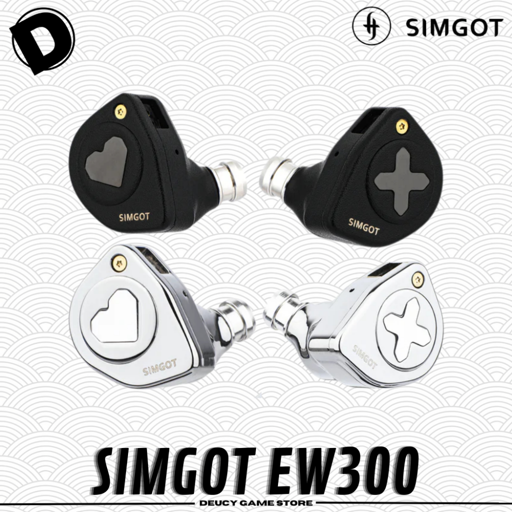 SIMGOT EW300 In Ear Monitor Tribrid Driver 1DD 1Planar 1PZT