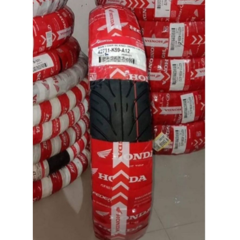 Ban Belakang Honda Beat 90/90-14 AHM ( 42711-K59-A12 ) FEDERAL Original & Baru
