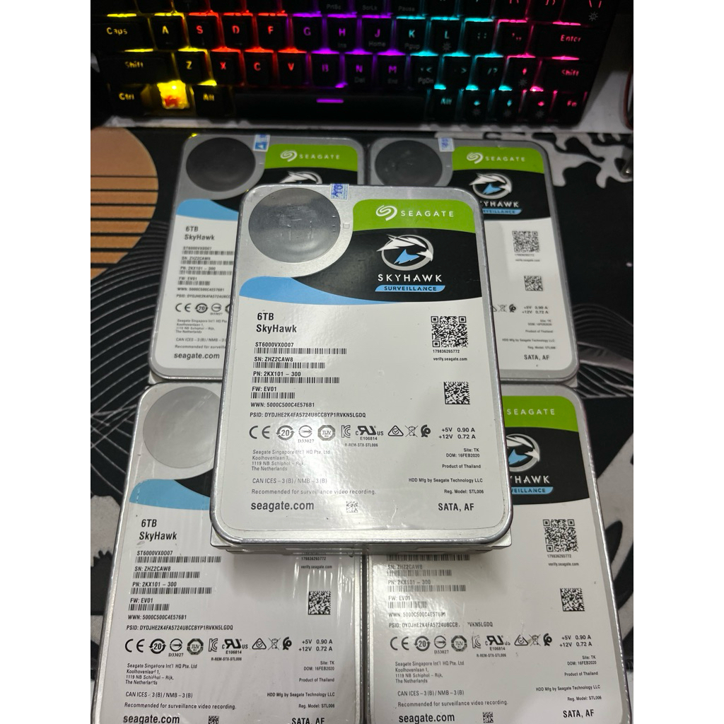 Hardisk CCTV PC 6TB LIKE NEW, HARDISK CCTV, Hardisk pc 6tb,hardisk 6tb, hardisk cctv 6tb,hdd 6tb